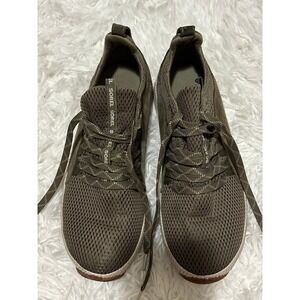 Sorel Women's Out N About Mesh Waterproof Green lace Up Sneakers Size 9.5 Preppy